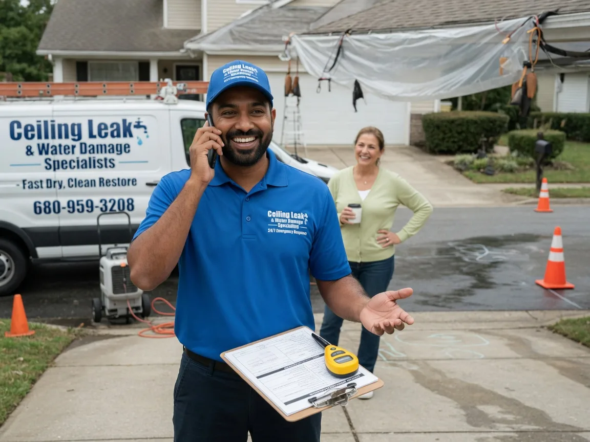 Ceiling Leak Cleanup Lake City, SD FAQs